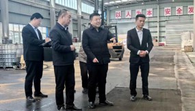  王月成在皋蘭公司、生資公司調(diào)研