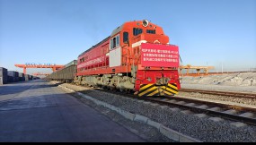  甘肅國(guó)際物流集團(tuán)進(jìn)口亞麻籽班列順利抵達(dá)蘭州新區(qū)中川北站
